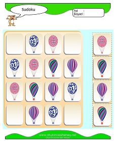 Sudoku Çocuk Bulmacaları